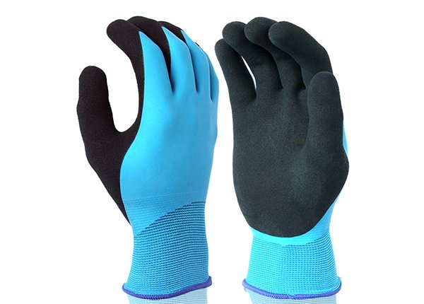 13 GAUGE DOUBLE LAYER WATER PROOF LATEX COATED GLOVE