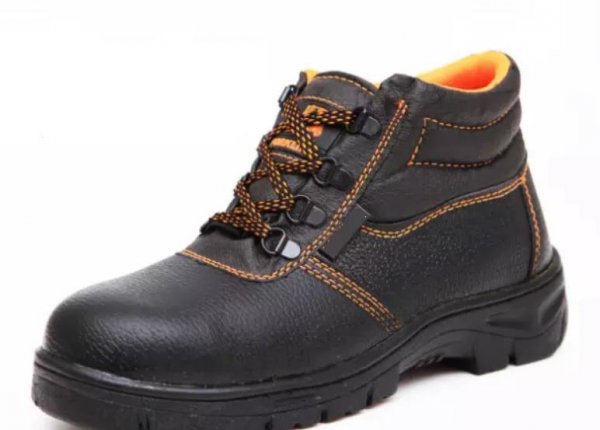 High Ankle Safety Shoes with Steel Toe Cap