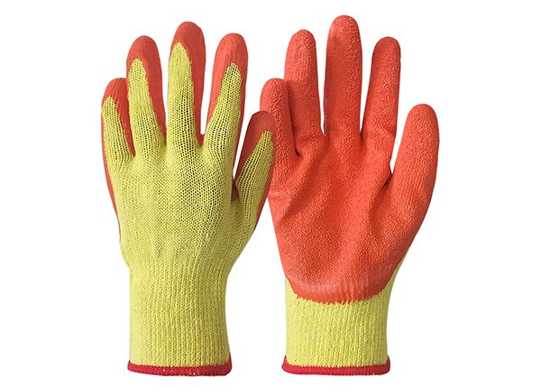 10gauge latex coated glove