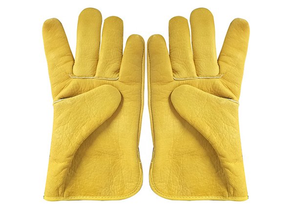 Cow Split Leather Gloves warm safety work gloves