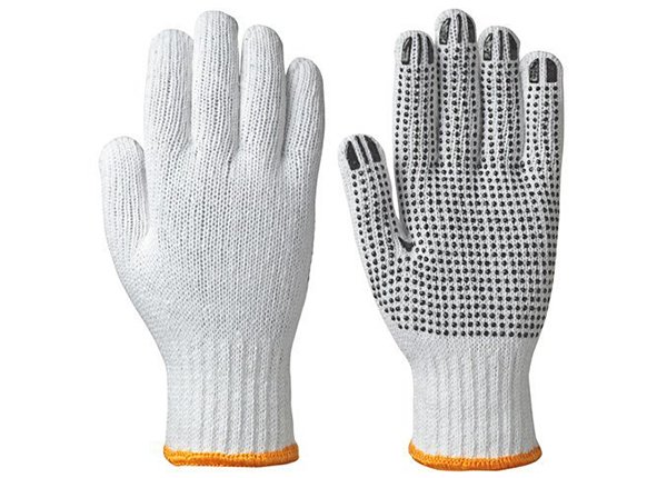 Dotted gloves shop