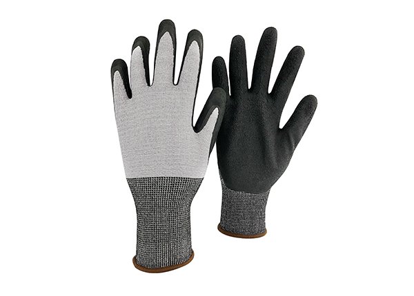21 gauge latex foam coated gloves