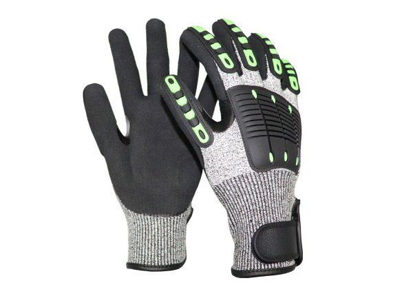 TPR Mechanic Cut Resistant Impact Resistant Gloves