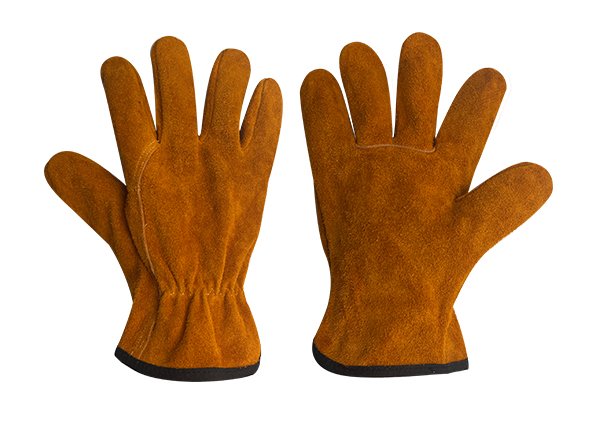 Full Cowhide Leather Heat Insulation Work Gloves