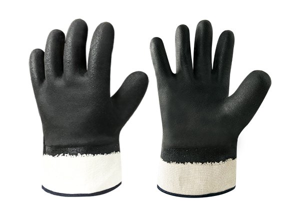Full Sandy Nitrile coated heavy duty work gloves